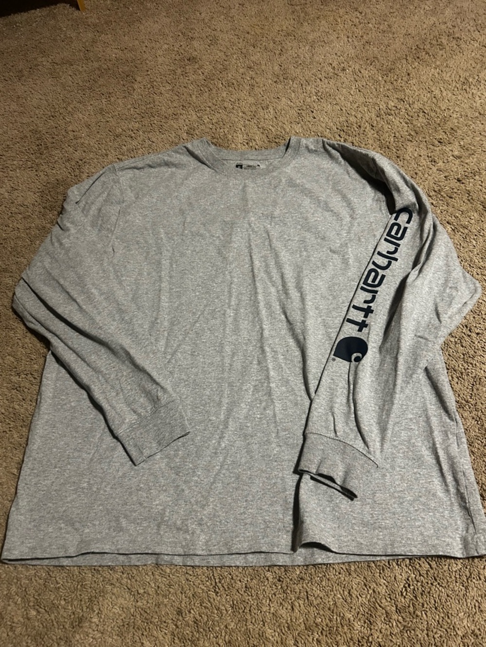 Carhartt Men’s Long-Sleeve Logo Tee size XL - Picture 2 of 6